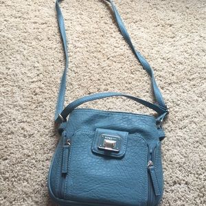 Turquoise crossbody bag
